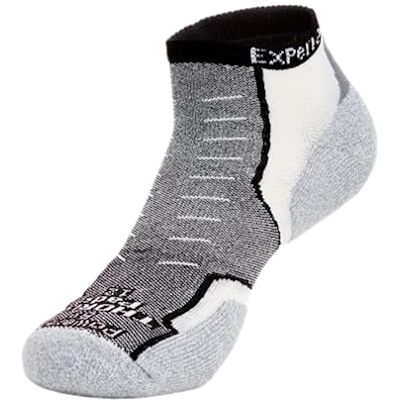 Thorlos Thorlo Experia No Show Chaussettes Mixte Adulte, Noir/Blanc, FR (Taille Fabricant : XL) Thorlos Thorlo Experia No Show Chaussettes Mixte Adulte, Noir/Blanc, FR (Taille Fabricant : XL)
