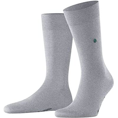 Burlington Homme Lord M So coton unies Chaussettes, Gris Arctic Melange 3221, 40-46 Burlington Homme Lord M So coton unies Chaussettes, Gris Arctic Melange 3221, 40-46