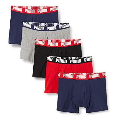 PUMA Homme Boxer Slip Basic Men's Boxers (5 Pack) PUMA Homme Boxer Slip Basic Men's Boxers (5 Pack)