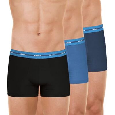 Athena Coton Lh52 Sous-vêtement Homme (lot de 3) Athena Coton Lh52 Sous-vêtement Homme (lot de 3)