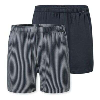 Schiesser 2_182427 Lot de 2 boxers en jersey de coton doux pour homme Taille 14, Assortis 2_182427, 10 Schiesser 2_182427 Lot de 2 boxers en jersey de coton doux pour homme Taille 14, Assortis 2_182427, 10