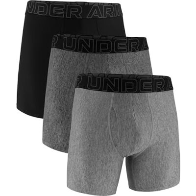 Under Armour Men's Multi-Pack Standard Tech Boxer Brief, 6" Inseam, All-Day Comfort & Ultra-Soft Under Armour Men's Multi-Pack Standard Tech Boxer Brief, 6" Inseam, All-Day Comfort & Ultra-Soft