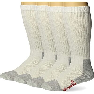 Wrangler Herren Lssige Socken, Blanc/gris, Large Wrangler Herren Lssige Socken, Blanc/gris, Large