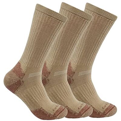 Carhartt Chaussettes pour homme, kaki, Medium Carhartt Chaussettes pour homme, kaki, Medium