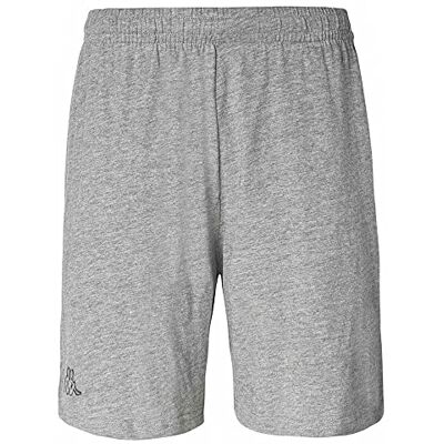 Kappa Cabas Short pour homme, gris (MD Mel/Grey Smoked, M) Kappa Cabas Short pour homme, gris (MD Mel/Grey Smoked, M)