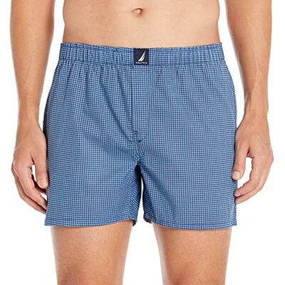 Nautica Boxer Classique en Coton Tissé Caleçon boxeur Homme Nautica Boxer Classique en Coton Tissé Caleçon boxeur Homme