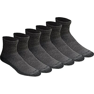 Dickies Dri-Tech Lot de 6 paires de chaussettes anti-humidité pour homme Gris anthracite, Anthracite (6 paires) Dickies Dri-Tech Lot de 6 paires de chaussettes anti-humidité pour homme Gris anthracite, Anthracite (6 paires)