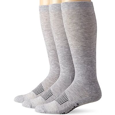 Wrangler Ultra Dri Lot de 3 paires de chaussettes western sans couture pour homme, Gris, Pointure : 9-13 Wrangler Ultra Dri Lot de 3 paires de chaussettes western sans couture pour homme, Gris, Pointure : 9-13