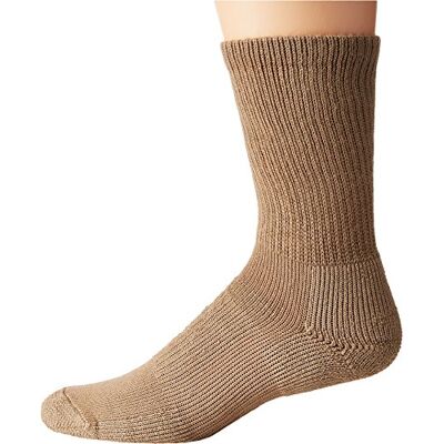 Thorlos mens Wx Max Cushion Walking Crew Socks, Dark Khaki, Large US Thorlos mens Wx Max Cushion Walking Crew Socks, Dark Khaki, Large US