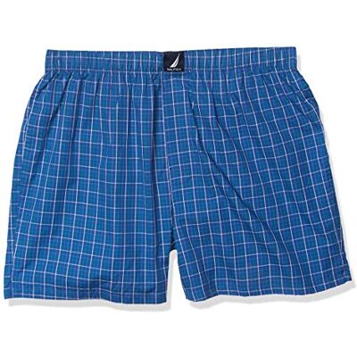 Nautica Boxer Classique en Coton Tissé Caleçon boxeur Homme Nautica Boxer Classique en Coton Tissé Caleçon boxeur Homme