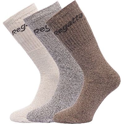 Regatta Lot de 3 Paires de Chaussettes Chaudes pour Homme Chaussettes Homme (lot de 3) Regatta Lot de 3 Paires de Chaussettes Chaudes pour Homme Chaussettes Homme (lot de 3)