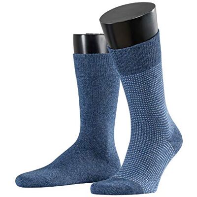 ESPRIT Contrasty Lot de 2 paires de chaussettes en coton piqué pour homme Gris/bleu Plusieurs autres couleurs Chaussettes renforcées avec motif respirant à pois Rayures et fines Lot de 2 paires, Bleu ESPRIT Contrasty Lot de 2 paires de chaussettes en coton piqué pour homme Gris/bleu Plusieurs autres couleurs Chaussettes renforcées avec motif respirant à pois Rayures et fines Lot de 2 paires, Bleu