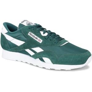 Reebok Baskets classiques en nylon pour homme, Collegiate Green Collegiate Green White, 38.5 EU Reebok Baskets classiques en nylon pour homme, Collegiate Green Collegiate Green White, 38.5 EU