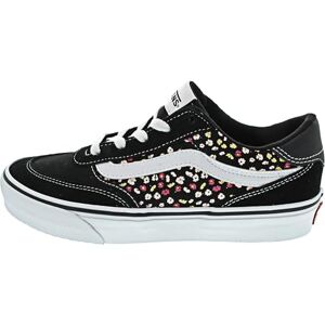 Vans Brooklyn Baskets en daim pour homme Noir/blanc, Daim et fleurs noires, 38 EU Vans Brooklyn Baskets en daim pour homme Noir/blanc, Daim et fleurs noires, 38 EU