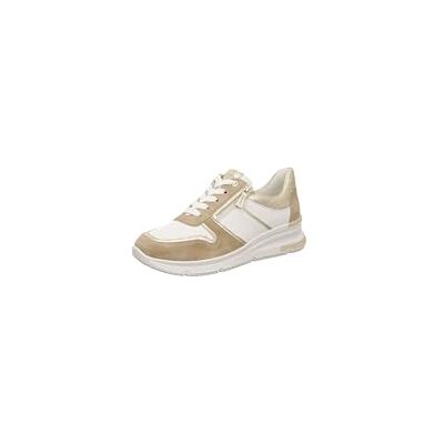 ARA Baskets Naples pour femme, sable platine, blanc, 36.5 EU ARA Baskets Naples pour femme, sable platine, blanc, 36.5 EU