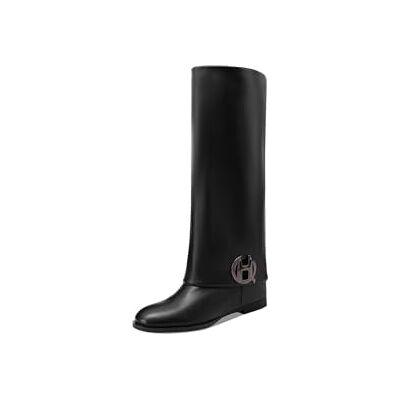 QUEEN HELENA Bottes hautes à jambe large Casaul femme K4072, Noir , 41 EU QUEEN HELENA Bottes hautes à jambe large Casaul femme K4072, Noir , 41 EU