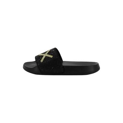 SUN68 Slippers logo strass 11 nero donna DS25SU25 X35205 38 SUN68 Slippers logo strass 11 nero donna DS25SU25 X35205 38