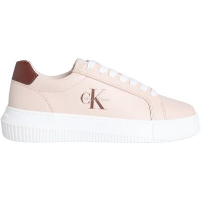 Calvin Jeans Femmes Chunky Cupsole Mono LTH WN YW0YW01872 Low Top Rose (Whisper Pink/Cappuccino), 40 EU, Cappuccino rose Whisper Pink, 39.5 EU Calvin Jeans Femmes Chunky Cupsole Mono LTH WN YW0YW01872 Low Top Rose (Whisper Pink/Cappuccino), 40 EU, Cappuccino rose Whisper Pink, 39.5 EU