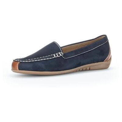 Gabor Mocassins pour femme, à enfiler, Bleu foncé 16, 40 EU Gabor Mocassins pour femme, à enfiler, Bleu foncé 16, 40 EU