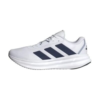 adidas Homme Galaxy 7 Running Shoes, Cloud White/Dark Blue/Core Black, 44 2/3 EU adidas Homme Galaxy 7 Running Shoes, Cloud White/Dark Blue/Core Black, 44 2/3 EU
