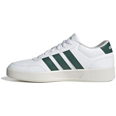 adidas Homme BREAKNET 3.0 SHOES, ftwr white/collegiate green/core white, 41 1/3 EU adidas Homme BREAKNET 3.0 SHOES, ftwr white/collegiate green/core white, 41 1/3 EU