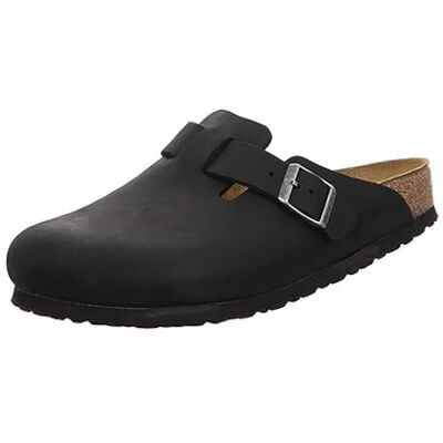Birkenstock Sabots classiques BOSTON unisexes pour adulte, Noir, 48 EU Birkenstock Sabots classiques BOSTON unisexes pour adulte, Noir, 48 EU