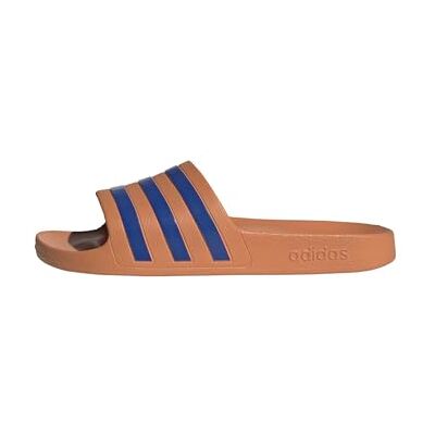 adidas Mixte Adilette Aqua Slides, Dusky Orange/team royal blue/Dusky Orange, 37 EU adidas Mixte Adilette Aqua Slides, Dusky Orange/team royal blue/Dusky Orange, 37 EU