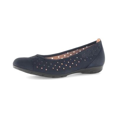 Gabor Ballerines classiques pour femme, Bleu foncé 16, 37 EU Gabor Ballerines classiques pour femme, Bleu foncé 16, 37 EU
