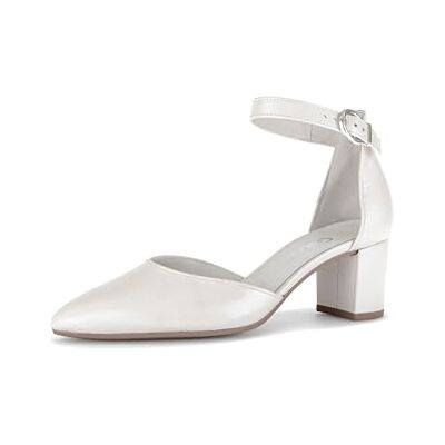 Gabor Escarpins à lanières pour femme, chaussures à talons pour femme, Blanc cassé 60, 36 EU Gabor Escarpins à lanières pour femme, chaussures à talons pour femme, Blanc cassé 60, 36 EU