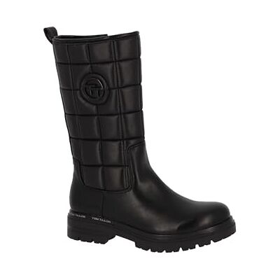 TOM TAILOR Bottes hautes 4290512 pour femme, Noir, 6.5 UK TOM TAILOR Bottes hautes 4290512 pour femme, Noir, 6.5 UK