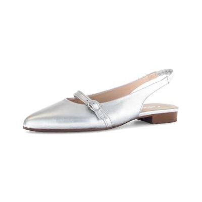 Gabor Escarpins à talons pour femme, Argent 61, 39 EU Gabor Escarpins à talons pour femme, Argent 61, 39 EU