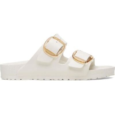 Birkenstock Eva Sandalo due cinturini Arizona big buckle in plastica EVA Eggshell 37 Birkenstock Eva Sandalo due cinturini Arizona big buckle in plastica EVA Eggshell 37