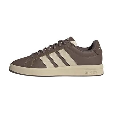adidas Homme GRAND COURT BASE 3.0 SHOES, earth strata/Crystal Linen/GUM5, 41 1/3 EU adidas Homme GRAND COURT BASE 3.0 SHOES, earth strata/Crystal Linen/GUM5, 41 1/3 EU