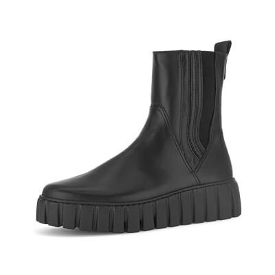 Gabor Bottines Chelsea pour femme, largeur supplémentaire modérée (G), Noir 57., 35.5 EU Gabor Bottines Chelsea pour femme, largeur supplémentaire modérée (G), Noir 57., 35.5 EU