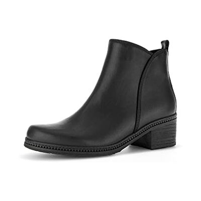 Gabor Bottines pour femme, semelle intérieure amovible, Best Fitting, Noir 27., 37.5 EU Gabor Bottines pour femme, semelle intérieure amovible, Best Fitting, Noir 27., 37.5 EU