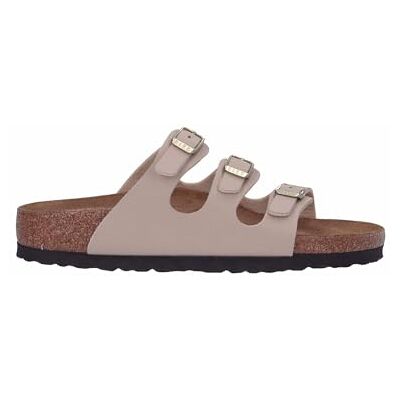 Birkenstock Sandalo Florida tre cinturini in Birko-Flor® Sabbia 40 Birkenstock Sandalo Florida tre cinturini in Birko-Flor® Sabbia 40
