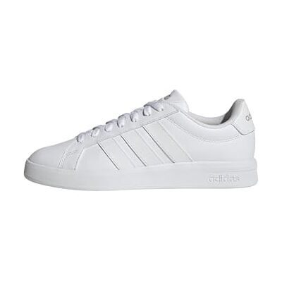 adidas Homme Grand Court Base 3.0 Shoes, Ftwr White/Ftwr White/Grey Two, 40 2/3 EU adidas Homme Grand Court Base 3.0 Shoes, Ftwr White/Ftwr White/Grey Two, 40 2/3 EU