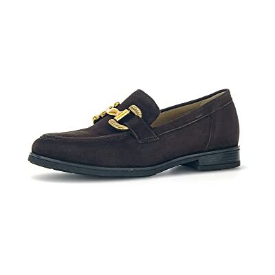 Gabor Pantoufles pour femme, semelle intérieure amovible, largeur supplémentaire modérée (G), Marron mokka, 38 EU Gabor Pantoufles pour femme, semelle intérieure amovible, largeur supplémentaire modérée (G), Marron mokka, 38 EU