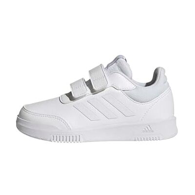 adidas Mixte enfant Tensaur Hook and Loop Shoes, White/Cloud White/Grey One, 33 EU adidas Mixte enfant Tensaur Hook and Loop Shoes, White/Cloud White/Grey One, 33 EU