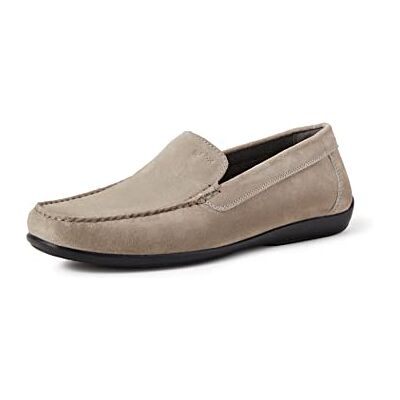 Geox Mocassins U Ascanio A pour homme, anthracite, 45 EU Geox Mocassins U Ascanio A pour homme, anthracite, 45 EU