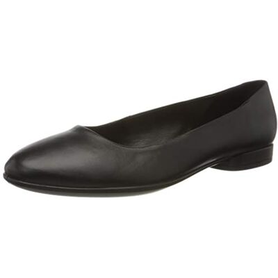 ECCO Femmes Anine-208003 Ballerines fermées, Noir 11001, 38 EU ECCO Femmes Anine-208003 Ballerines fermées, Noir 11001, 38 EU