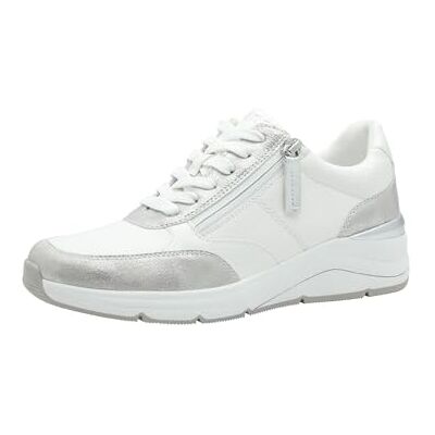 Chaussures confortables pour femmes Jana blanches à lacets - Chaussures Chaussures confortables pour femmes Jana blanches à lacets - Chaussures