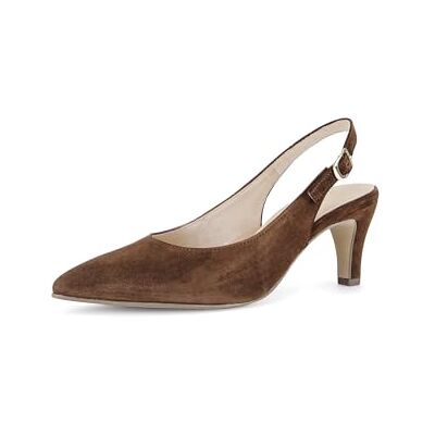 Gabor Escarpins à bride pour femme, largeur supplémentaire modérée (G), Cacao 18, 37.5 EU Gabor Escarpins à bride pour femme, largeur supplémentaire modérée (G), Cacao 18, 37.5 EU