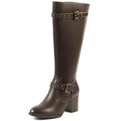 GABYLOU – Modèle CHRYSTEL – Bottes Hautes Femme Pieds Larges Mollets Vario XL/2XL – Double Semelle Amovible, Talon 7 cm – Fermeture Zip YKK – Style Élégant et Confortable pour Ville et Sorties GABYLOU – Modèle CHRYSTEL – Bottes Hautes Femme Pieds Larges Mollets Vario XL/2XL – Double Semelle Amovible, Talon 7 cm – Fermeture Zip YKK – Style Élégant et Confortable pour Ville et Sorties