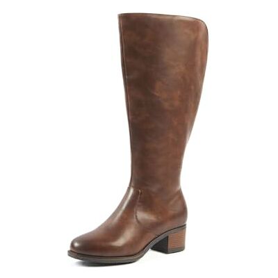 OHC – Modèle ACAI – Bottes Hautes Femme Pieds Larges Mollets 2XL – Double Semelle Amovible, Talon 5,5 cm – Fermeture Zip – Style Élégant Confortable – Pour Bureau ou Sorties Élégantes OHC – Modèle ACAI – Bottes Hautes Femme Pieds Larges Mollets 2XL – Double Semelle Amovible, Talon 5,5 cm – Fermeture Zip – Style Élégant Confortable – Pour Bureau ou Sorties Élégantes