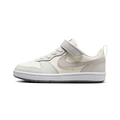 NIKE Court Borough Low Recraft Chaussures pour enfant Unisexe, Sail College Grey Photon Dust, 27.5 EU NIKE Court Borough Low Recraft Chaussures pour enfant Unisexe, Sail College Grey Photon Dust, 27.5 EU
