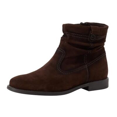 Tamaris Bottines plates pour femme 1-25305-45 Marron Pointure 3,5, marron, 36 EU Tamaris Bottines plates pour femme 1-25305-45 Marron Pointure 3,5, marron, 36 EU