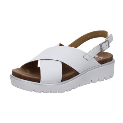 ARA Femme Bilbao Sandales, Blanc, 41 EU ARA Femme Bilbao Sandales, Blanc, 41 EU