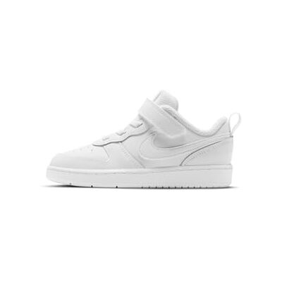 NIKE Court Borough Low 2 (Tdv) Mixte enfant Chaussures basses, blanc, 27 EU NIKE Court Borough Low 2 (Tdv) Mixte enfant Chaussures basses, blanc, 27 EU