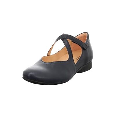 Think! Chaussons Guad2 avec doublure en cuir pour femme, Bleu marine 8070, 37 EU Think! Chaussons Guad2 avec doublure en cuir pour femme, Bleu marine 8070, 37 EU